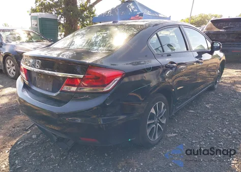 2013 Honda Civic Ex-L from USA, damaged, VIN 19XFB2F95DE266150